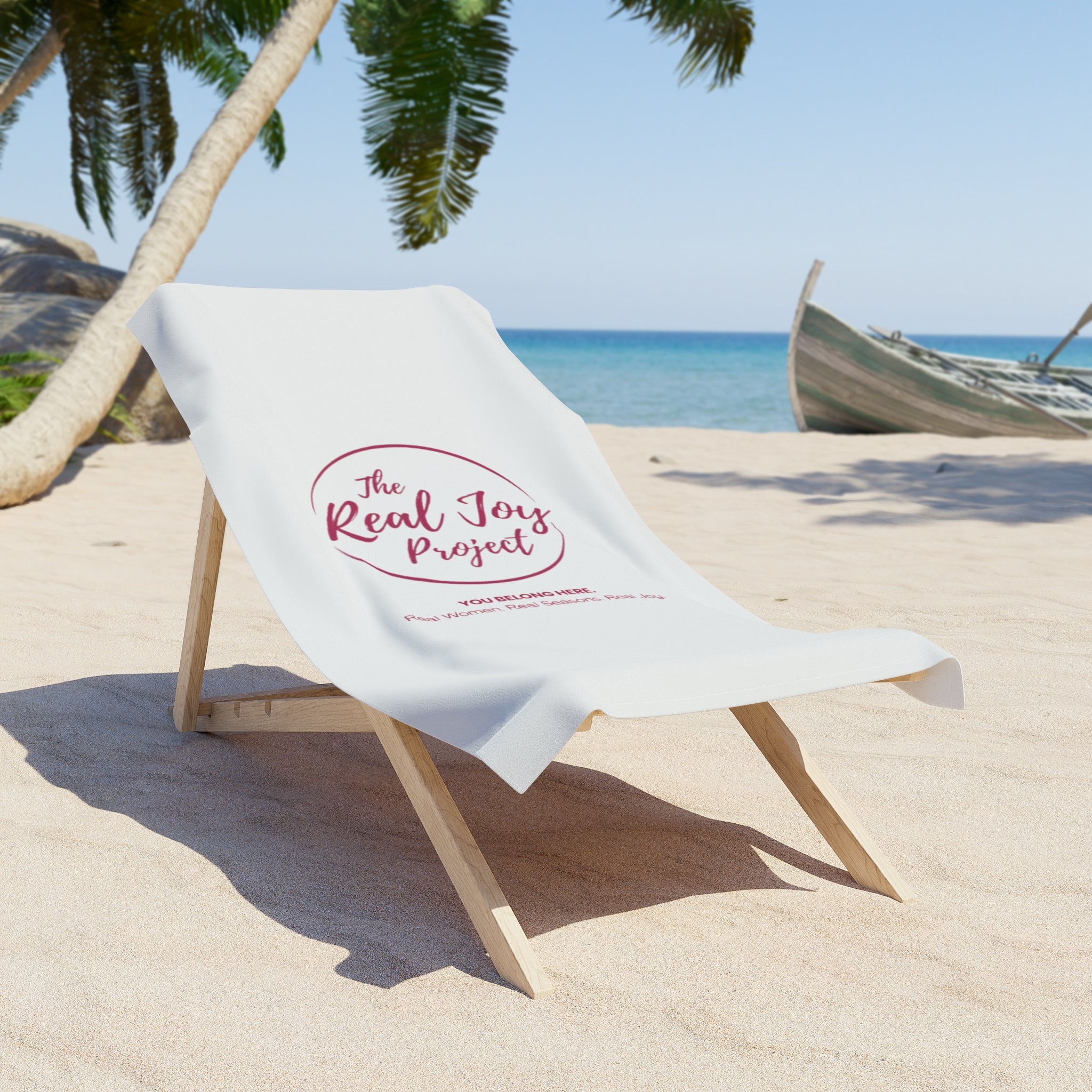 Real Joy Beach Towel