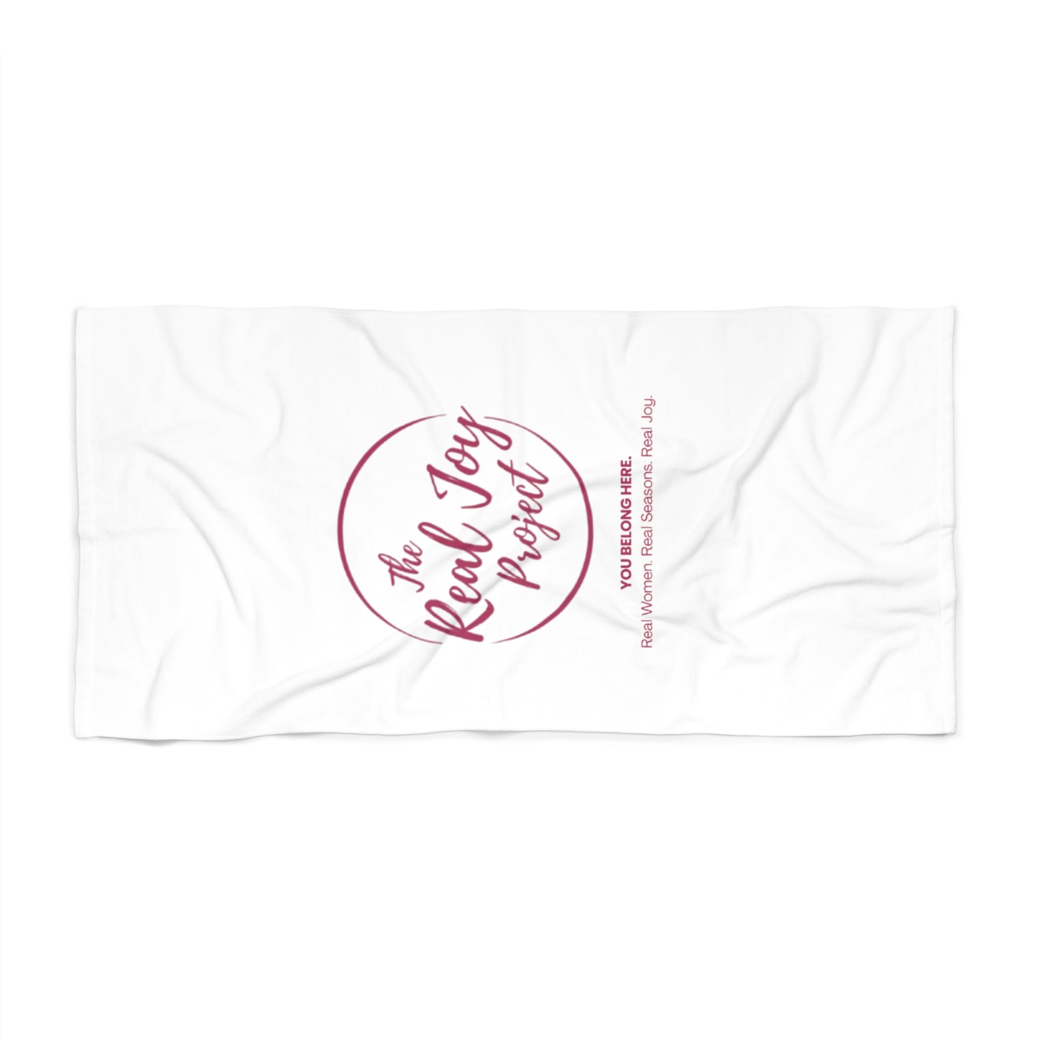 Real Joy Beach Towel